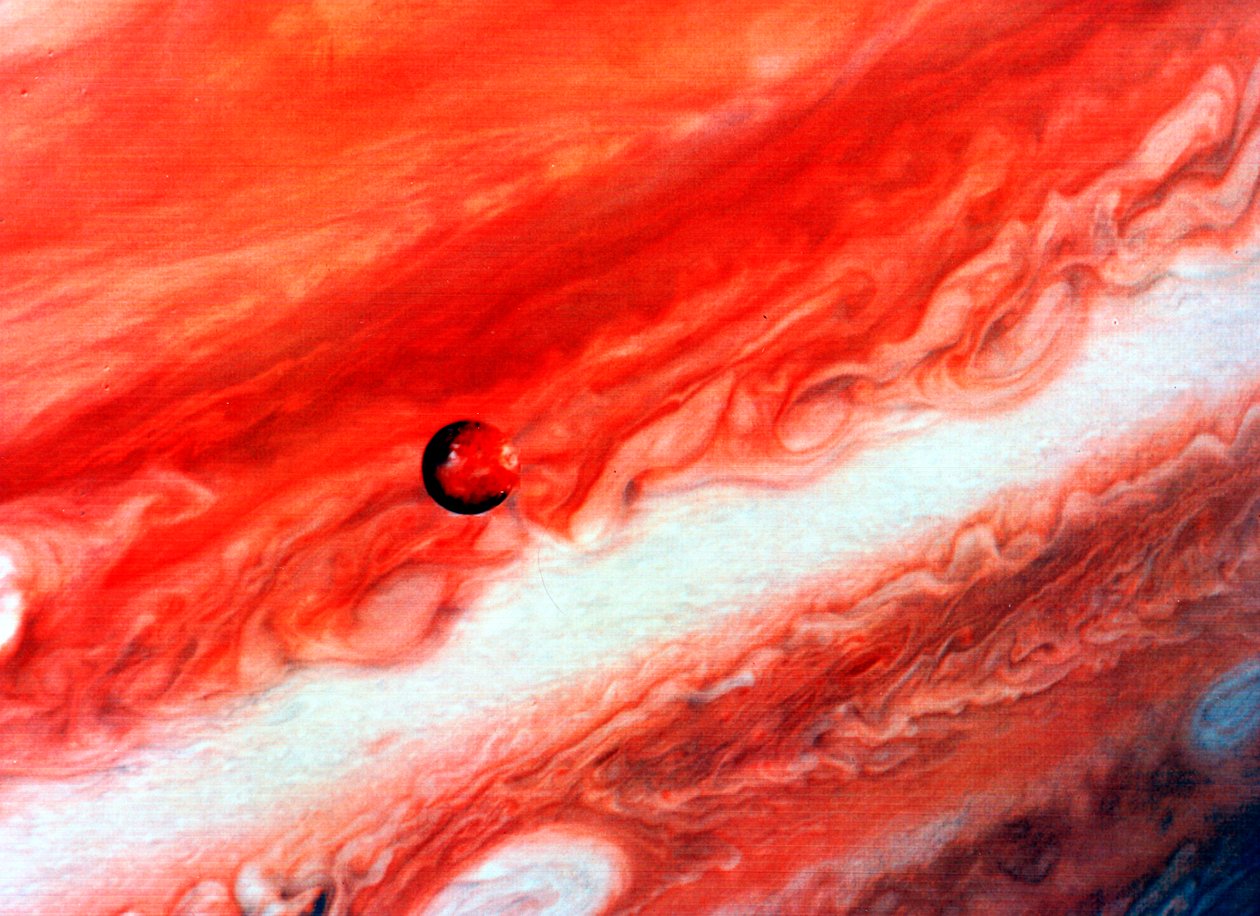 Détail de Jupiter et de son satellite intérieur Io - Unbekannt