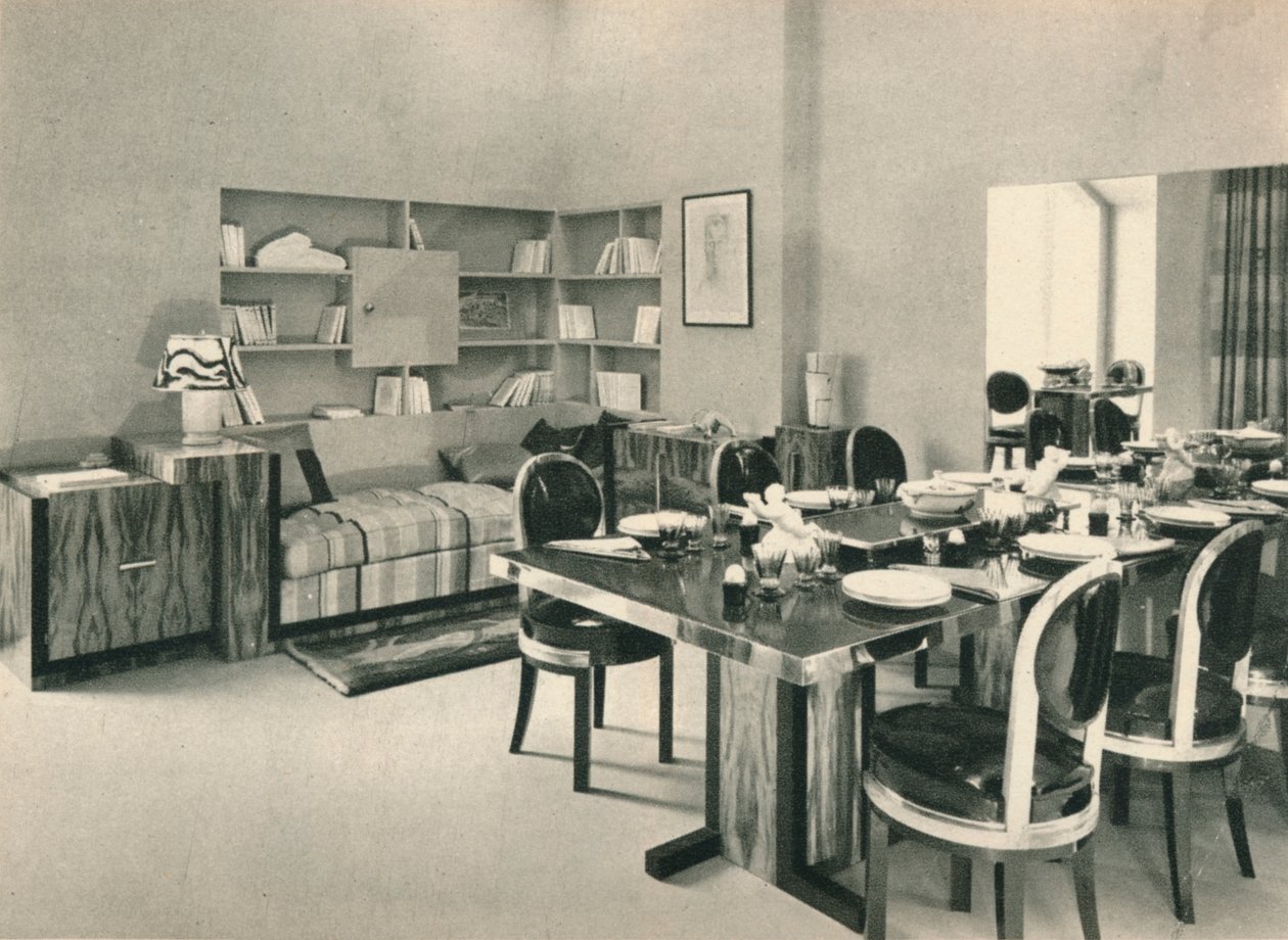 Salle à manger produite par La Maîtrise, vers 1928 - Unbekannt