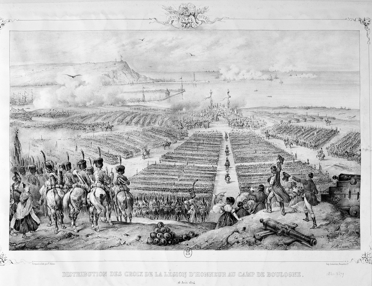 Distribution des Croix de la Légion d