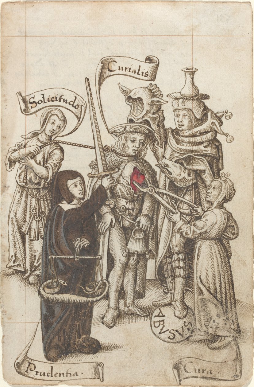 Ne mangez pas votre cœur [fol. 22 recto], vers 1512-1515 - Unbekannt