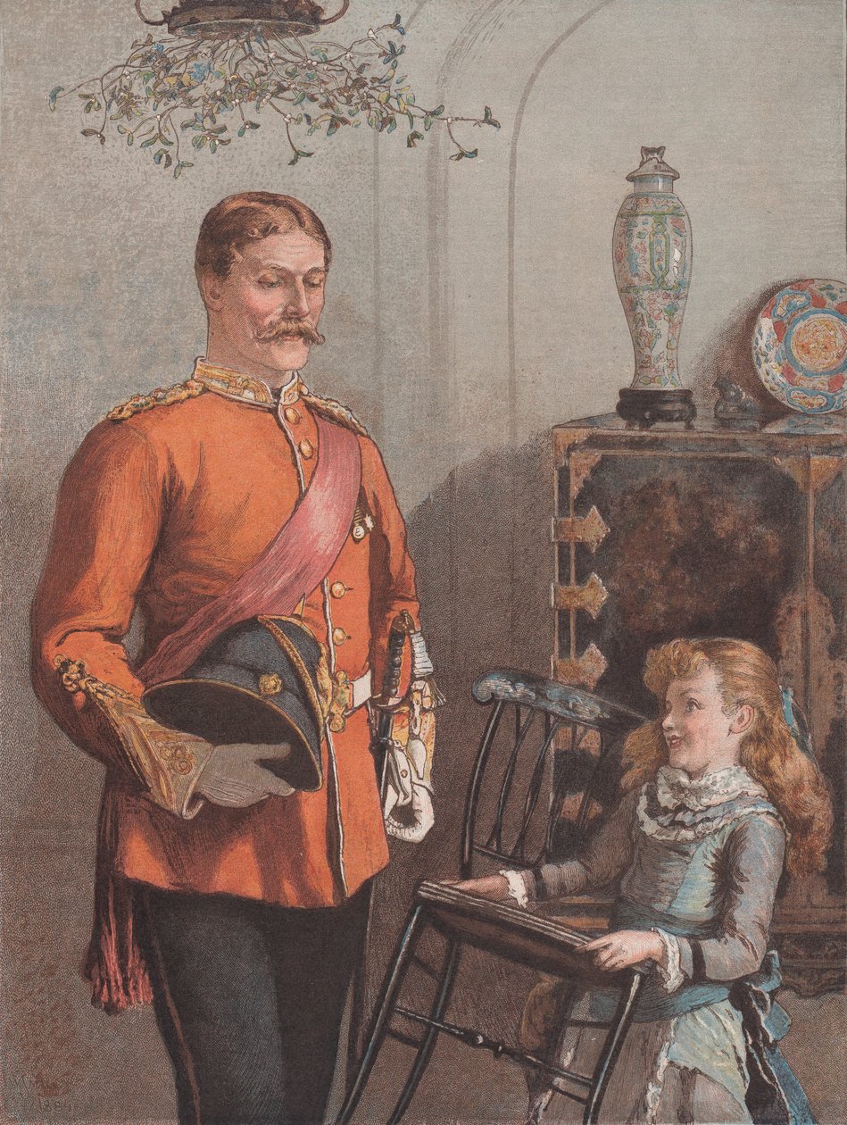 Ne bougez pas, du numéro de Noël de The Graphic, 1er décembre 1884 - Unbekannt