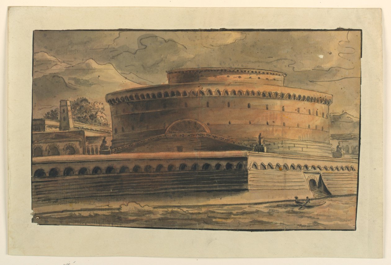 Dessin, Décor de scène, Extérieur d