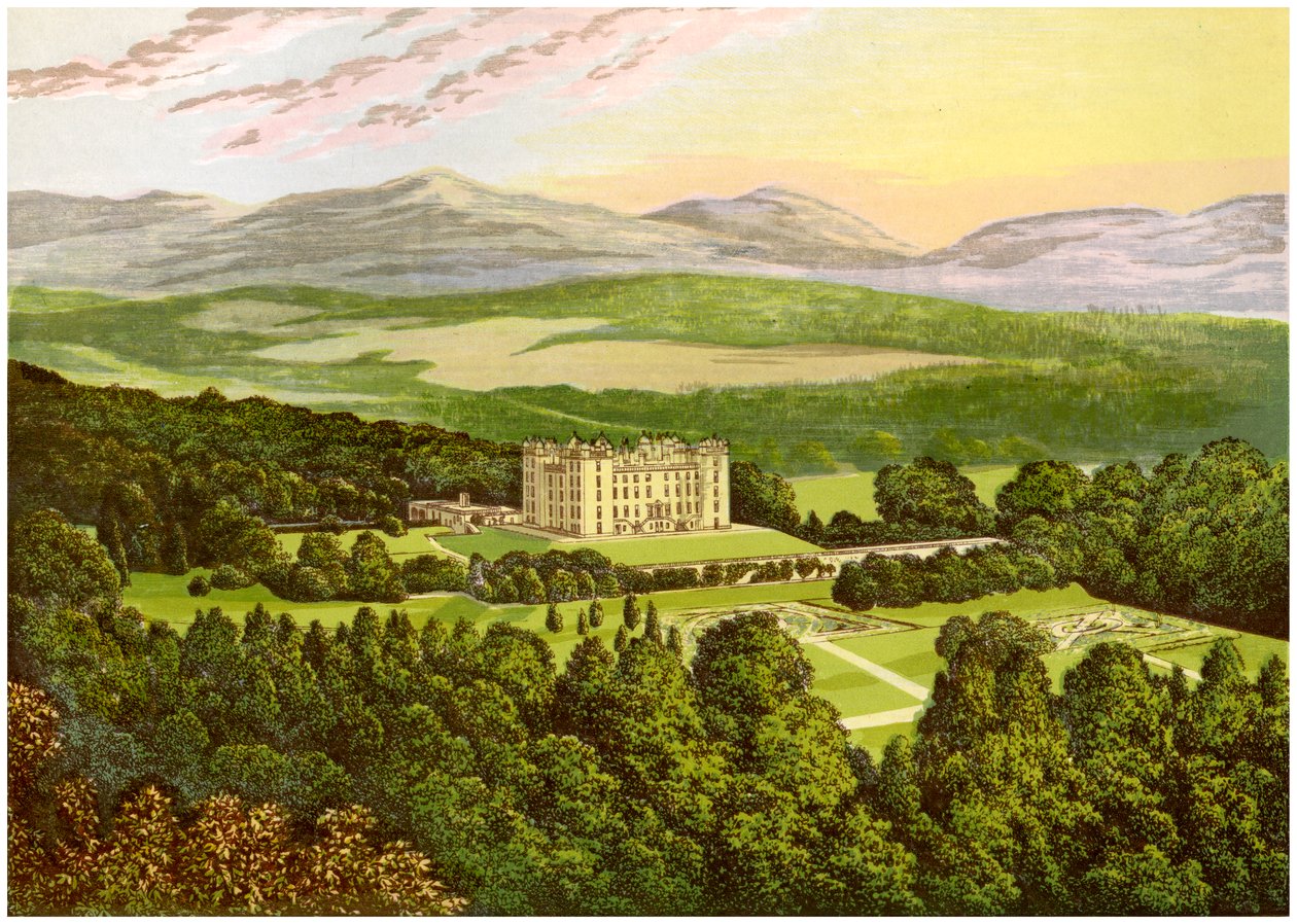 Château de Drumlanrig, Dumfriesshire, Écosse, maison du Duc de Buccleuch, vers 1880 - Unbekannt