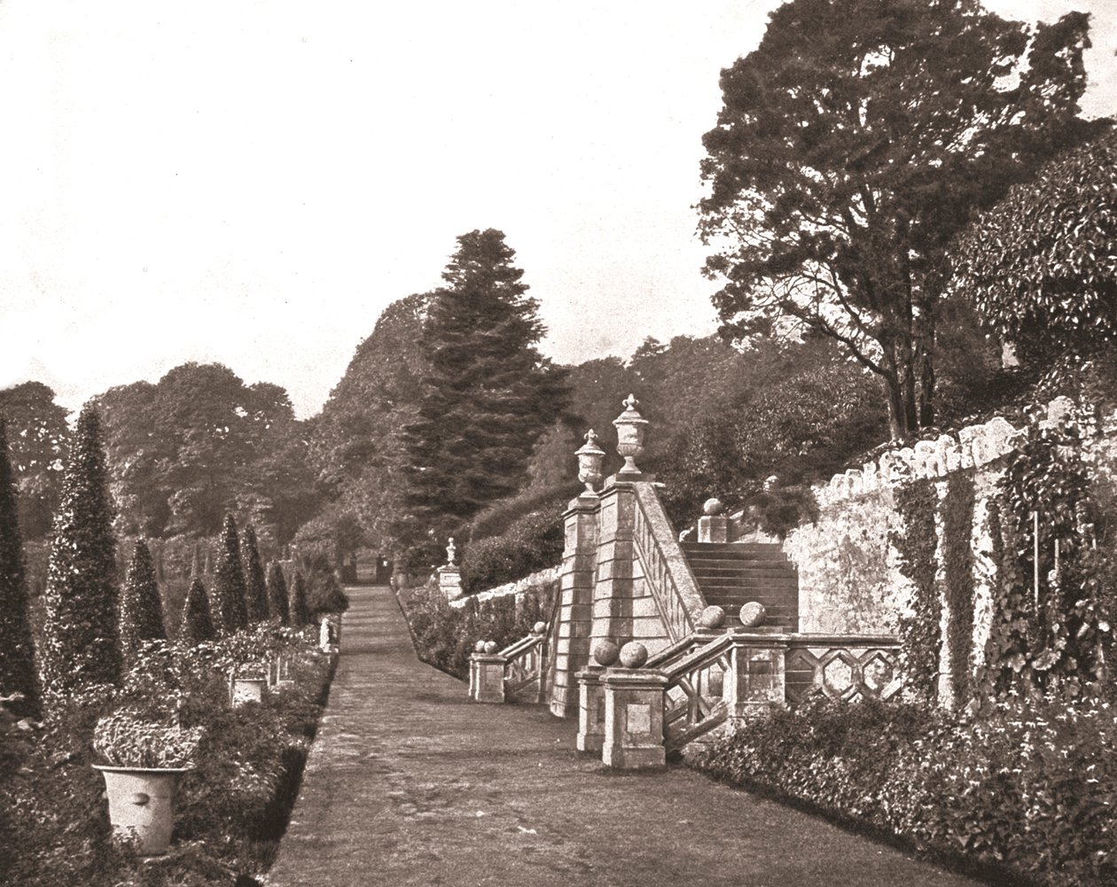 Jardins du château de Drummond, Perthshire, Écosse, 1894 - Unbekannt