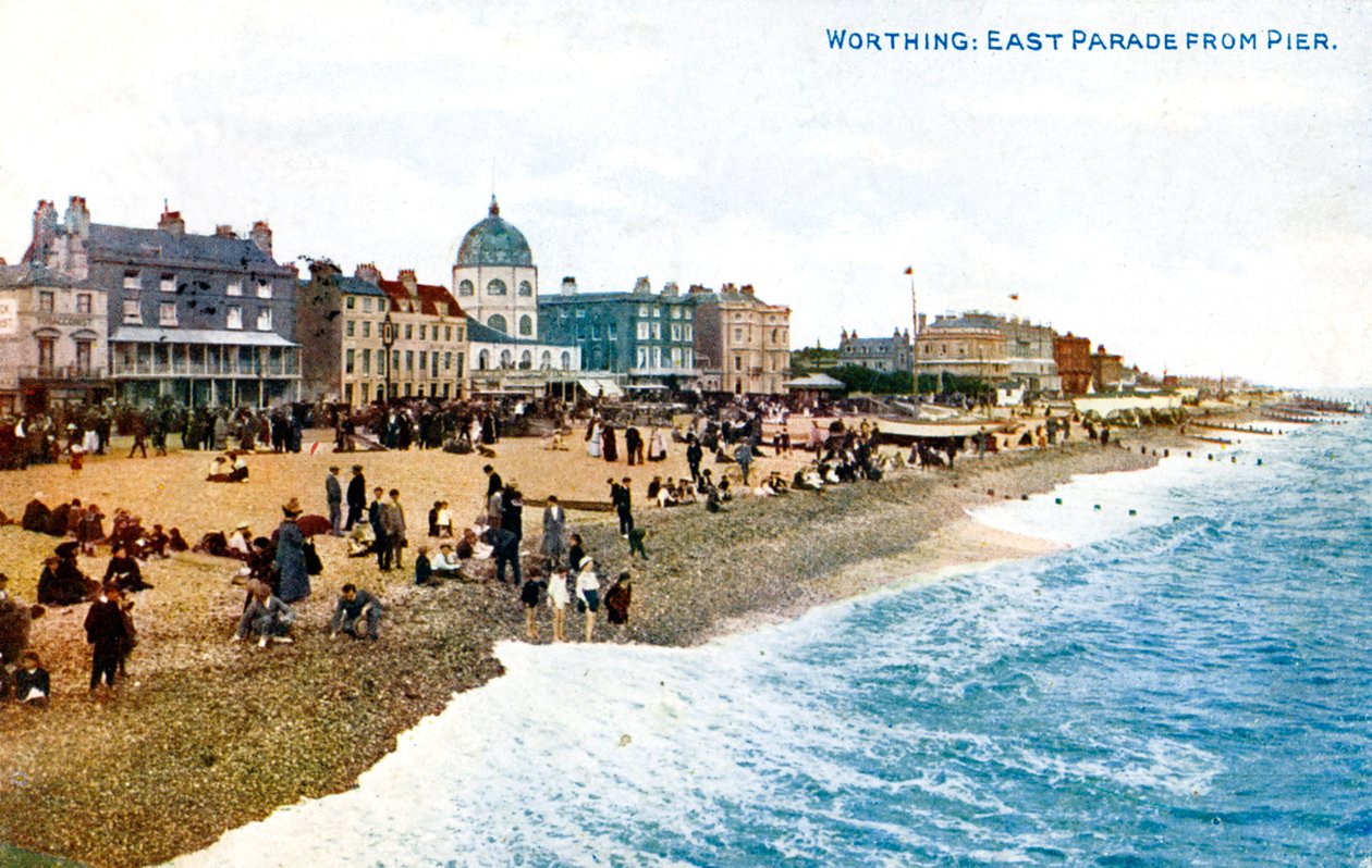 East Parade depuis la jetée, Worthing, Sussex, début du 20ème siècle - Unbekannt