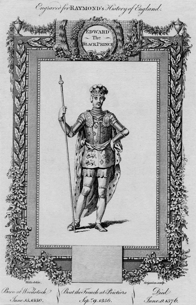 Édouard le Prince Noir, vers 1787 - Unbekannt