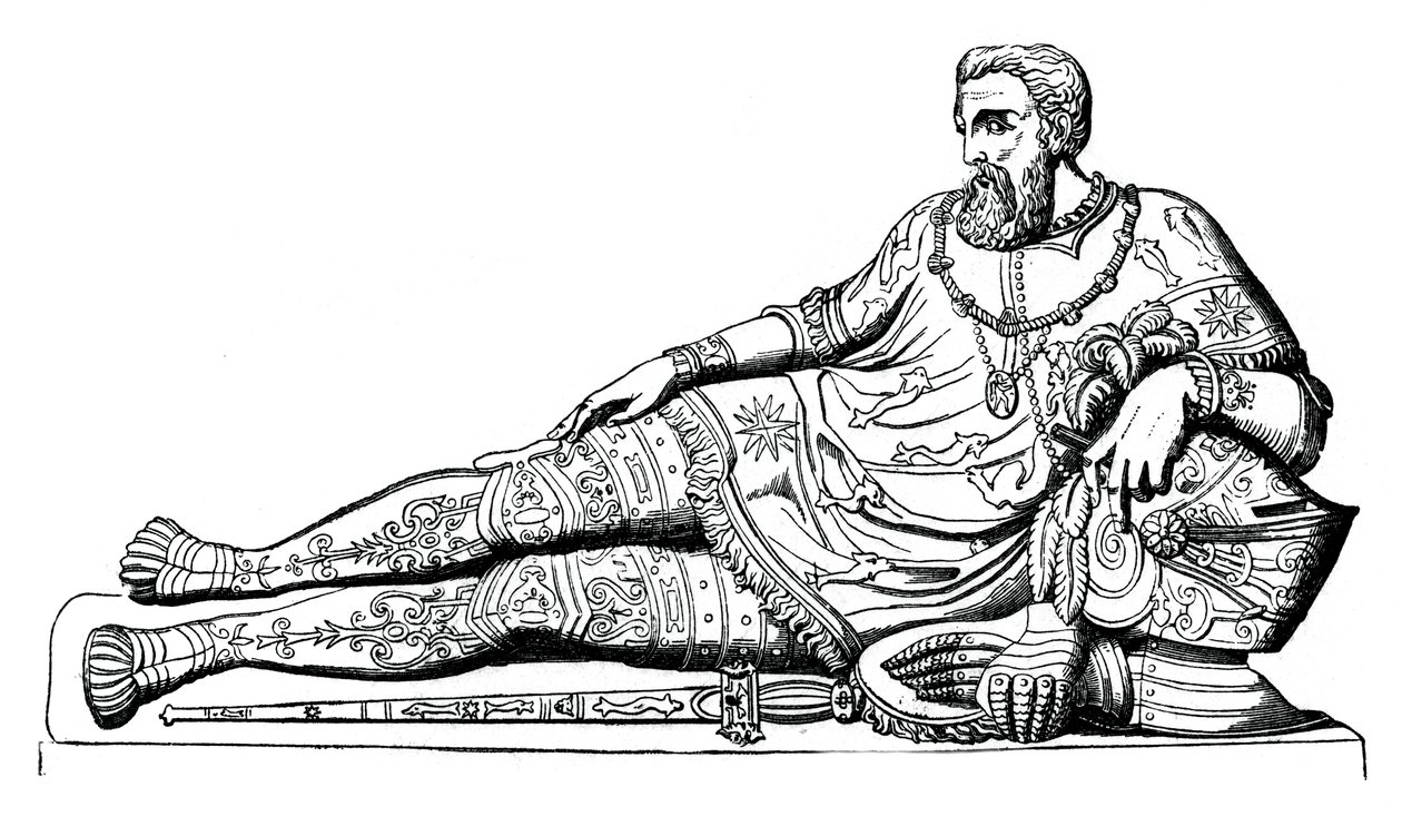 Effigie de Philippe de Chabot, amiral de France, vers 1570, 1870 - Unbekannt