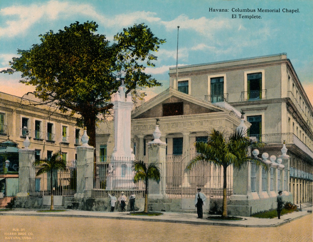 El Templete, La Havane, Cuba, vers 1920 - Unbekannt