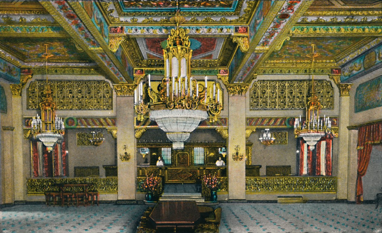 Intérieur élaboré du Casino et célèbre bar d