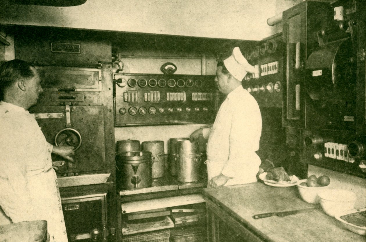Cuisine de train équipée électriquement, London and North Eastern Railway, 1930 - Unbekannt