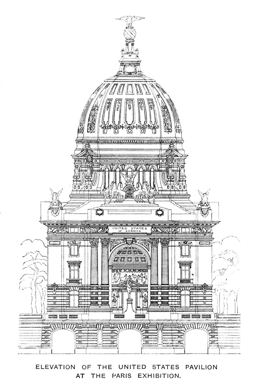 Élévation du pavillon des États-Unis à l