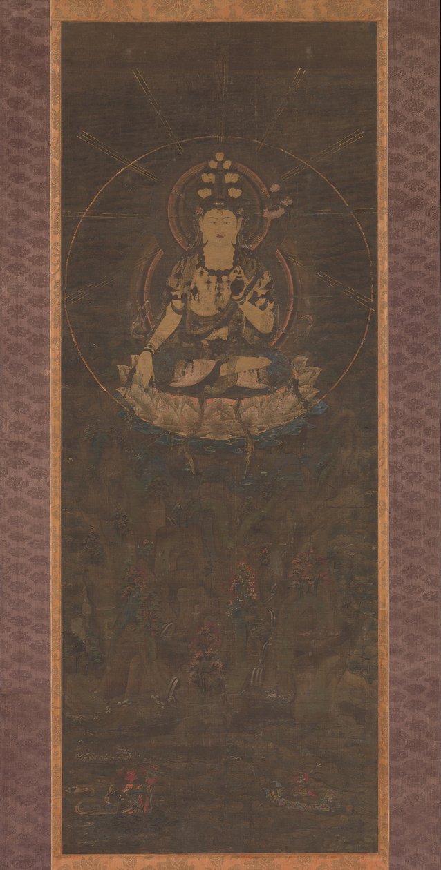 Kannon à onze têtes sur le mont Fudaraka, XIIIe siècle - Unbekannt