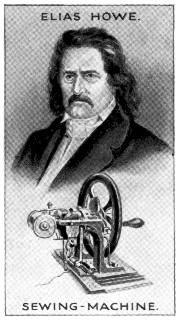 Elias Howe, pionnier américain de la machine à coudre, vers 1924 - Unbekannt
