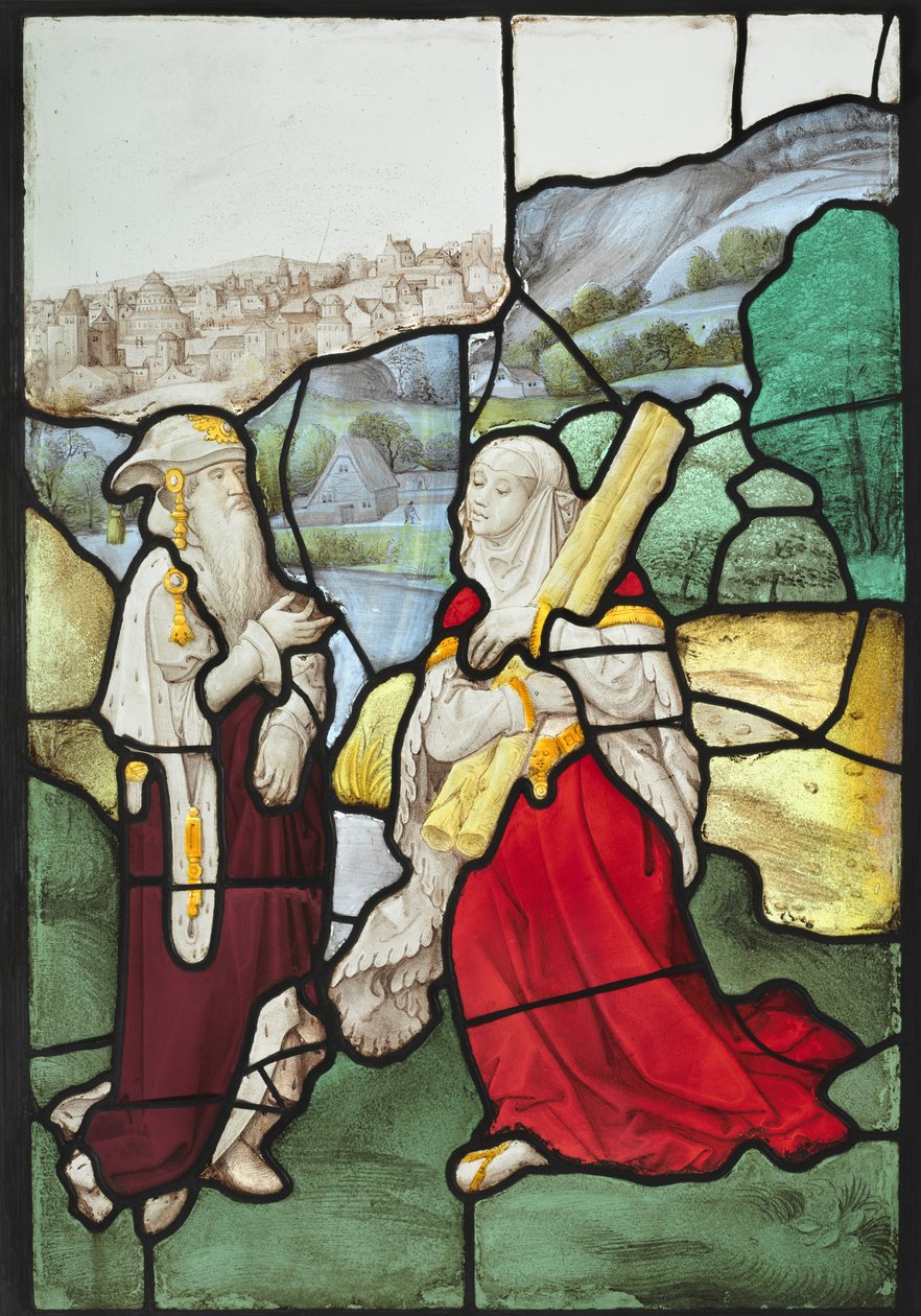 Élie et la veuve de Sarepta, vers 1525 - Unbekannt