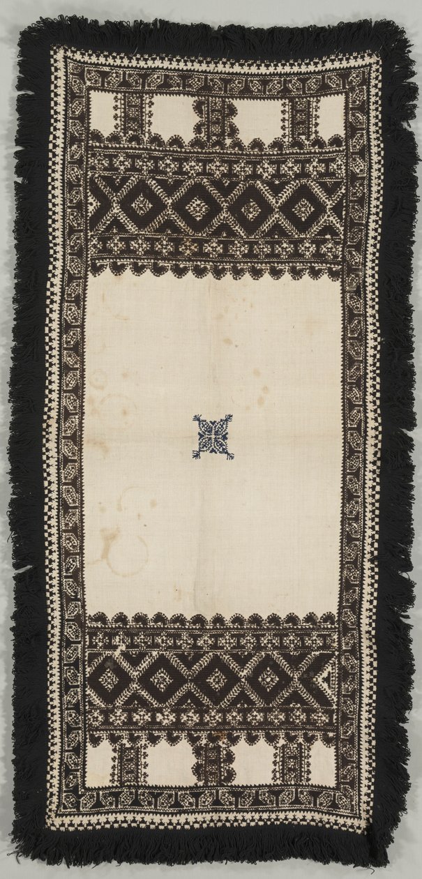 Tapis brodé ou Paños de Ofrenda, 19e siècle - Unbekannt