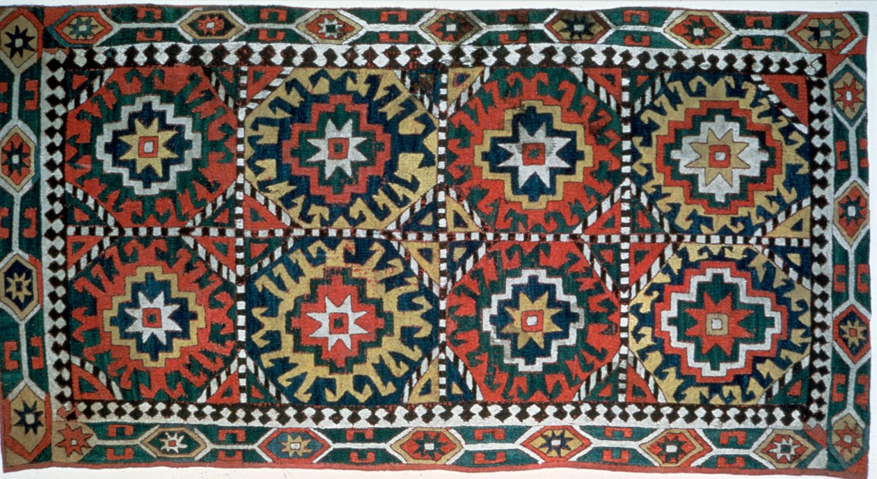 Couverture brodée, Caucase, 18ème siècle - Unbekannt