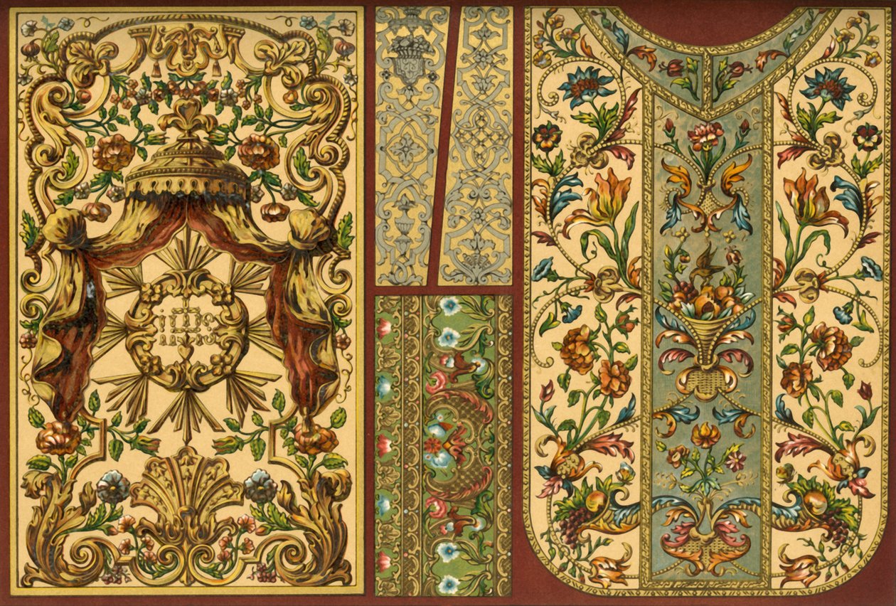 Broderie, tapisserie en cuir, orfèvrerie, XVIIe, XVIIIe et XIXe siècles, 1898 - Unbekannt
