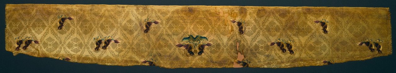 Broderie avec des oiseaux, 700s - 800s - Unbekannt