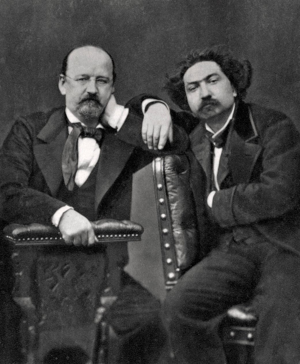 Émile Erckmann et Alexandre Chatrian, écrivains français, 1887 - Unbekannt