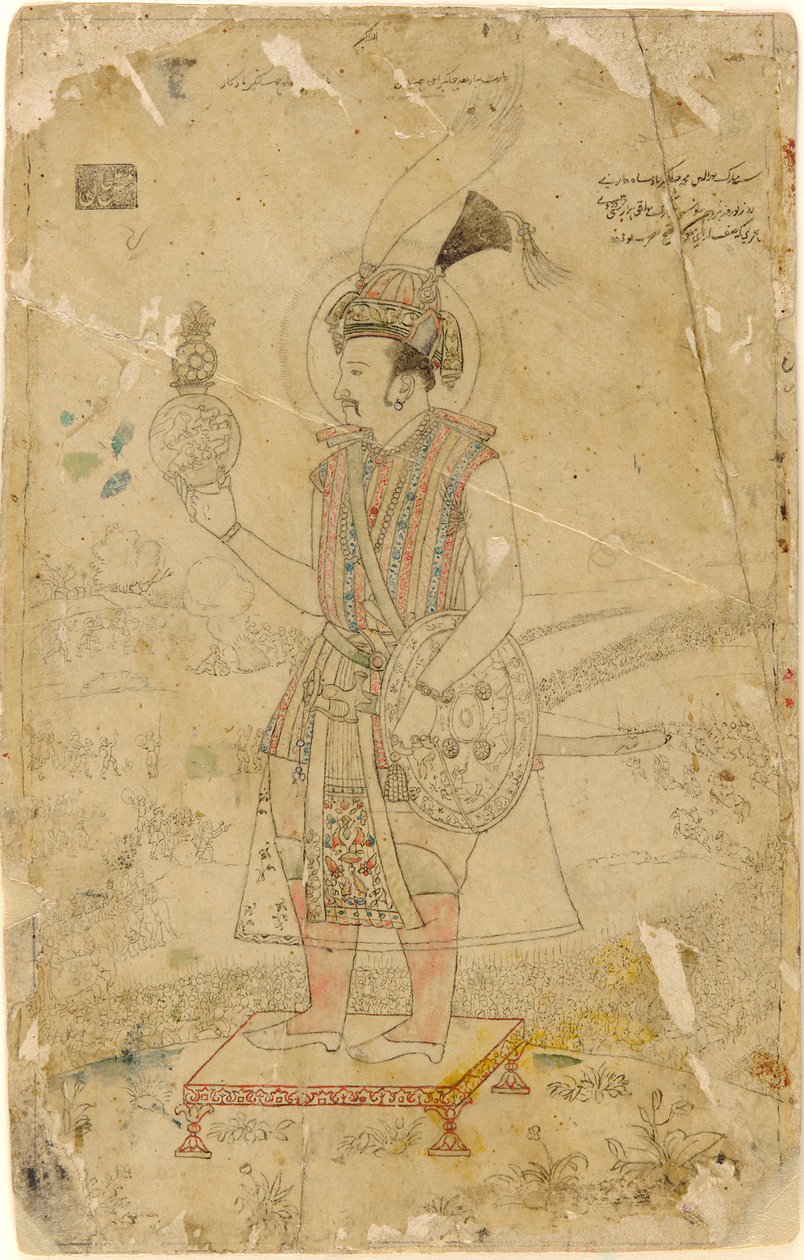 Empereur Jahangir tenant un orbe - Unbekannt