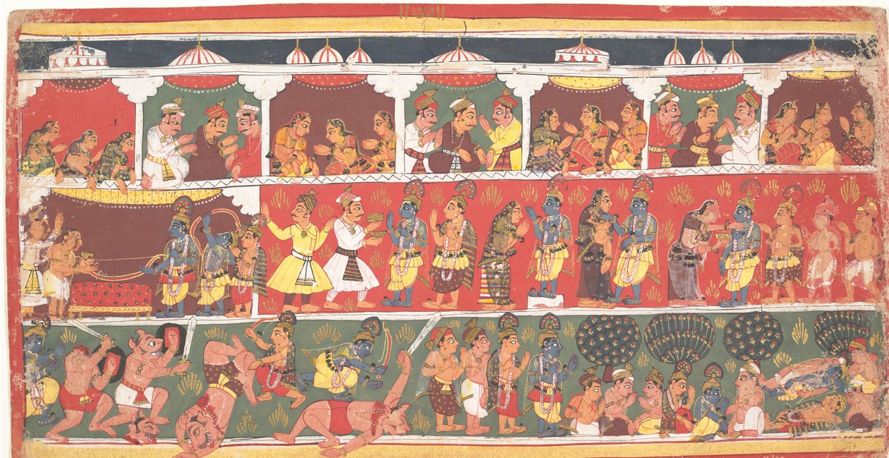 Rencontres à Mathura : Page d