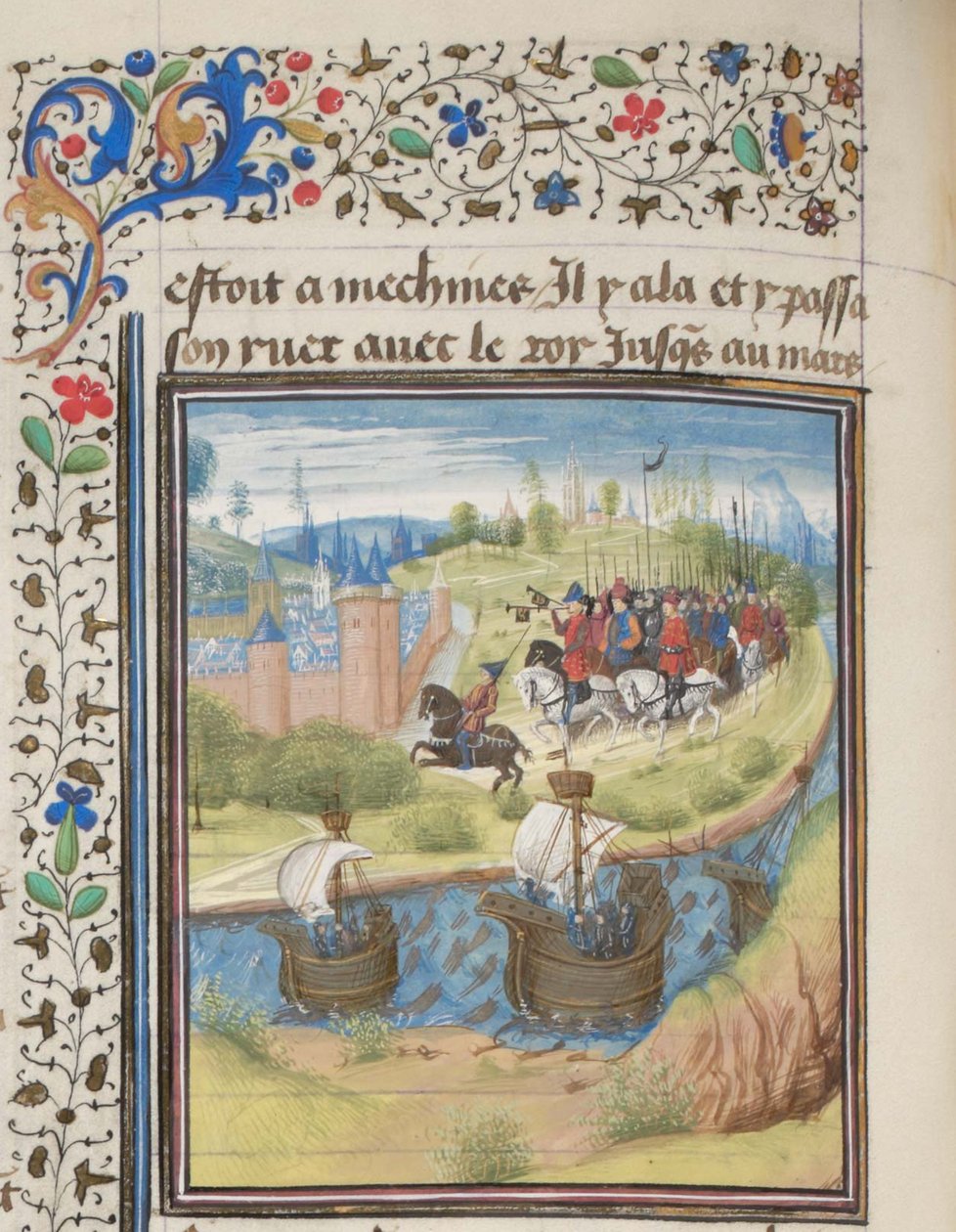 Le roi anglais Richard Ier Cœur de Lion conquiert l