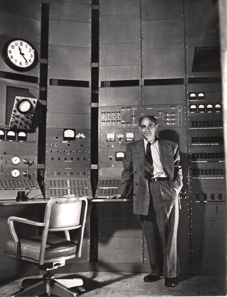 Enrico Fermi, physicien nucléaire américain d