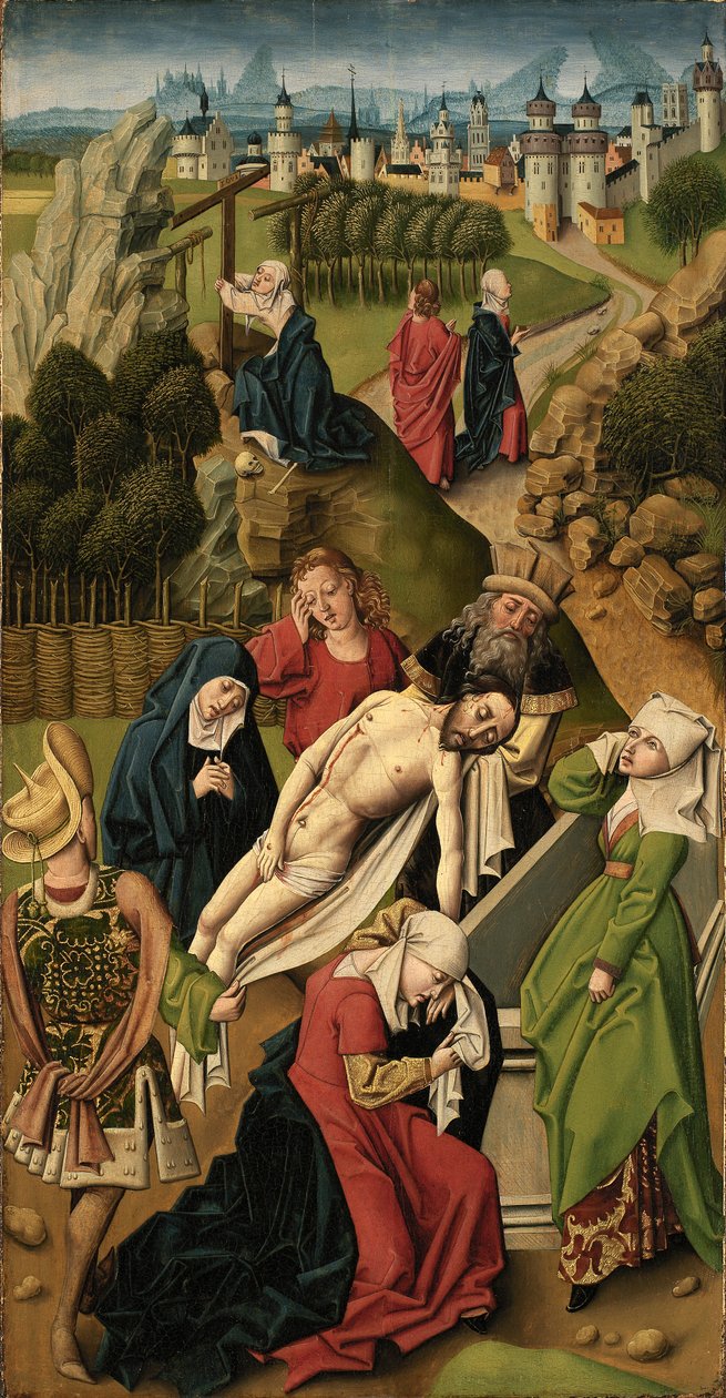 Mise au tombeau, 15e siècle - Unbekannt