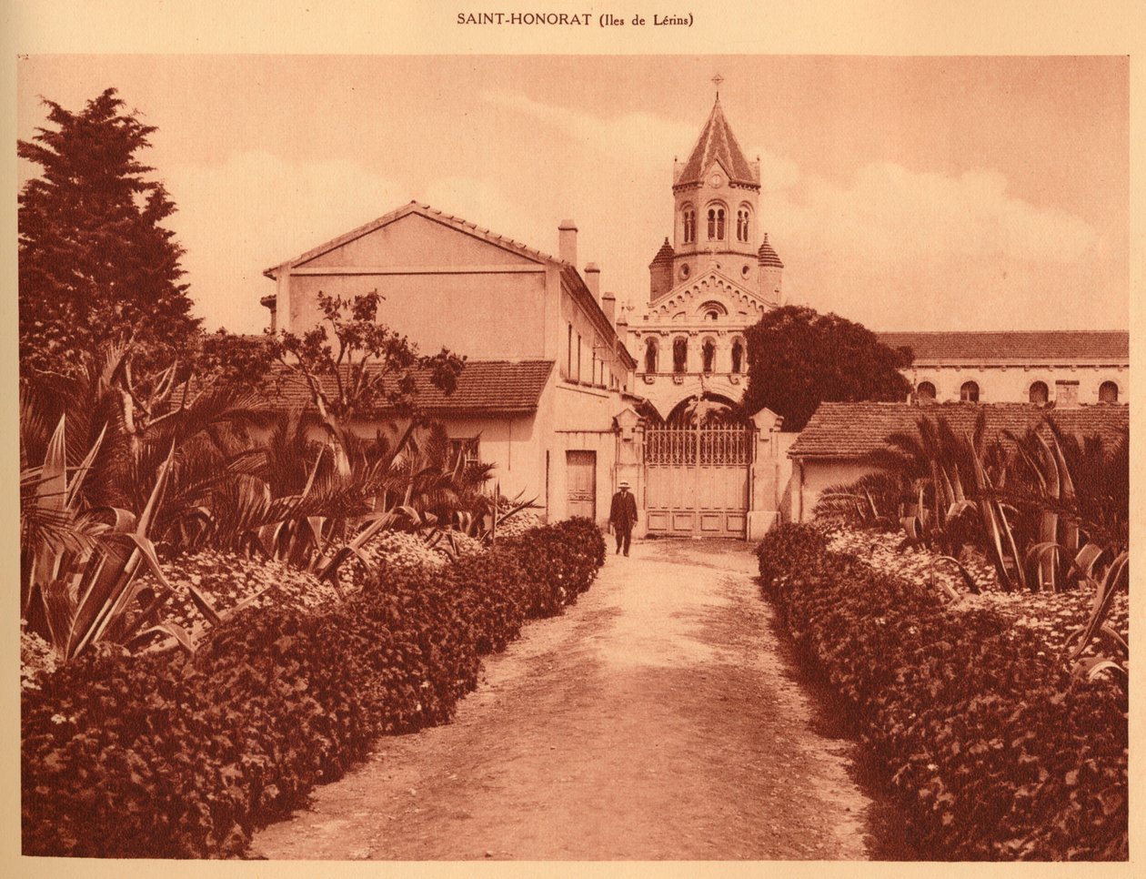 Entrée du monastère, Saint-Honorat - Unbekannt