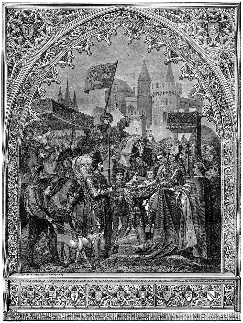 Entrée de Louis XI de France à Troyes - Unbekannt