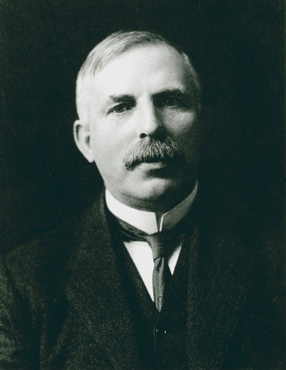 Ernest Rutherford 1871-1937, physicien atomique lauréat du prix Nobel, vers 1908 - Unbekannt