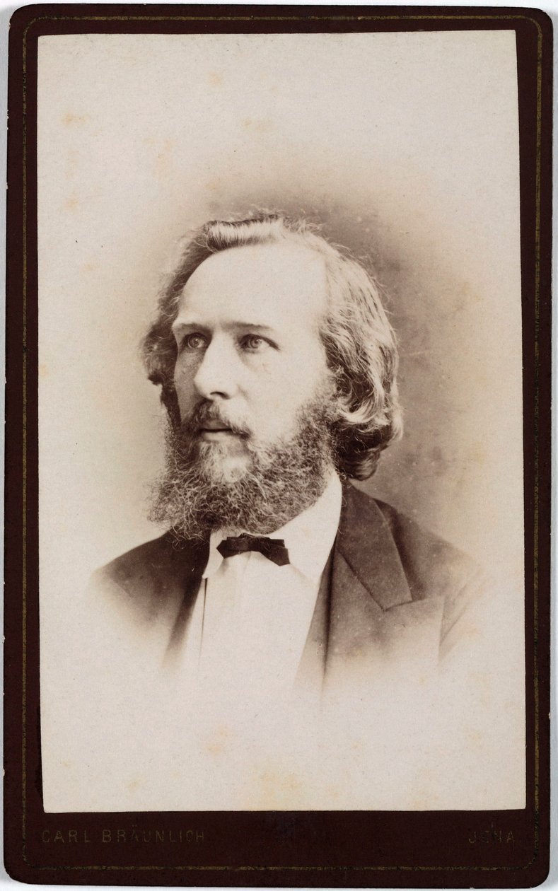 Ernst Haeckel, naturaliste allemand, vers 1860s - Unbekannt
