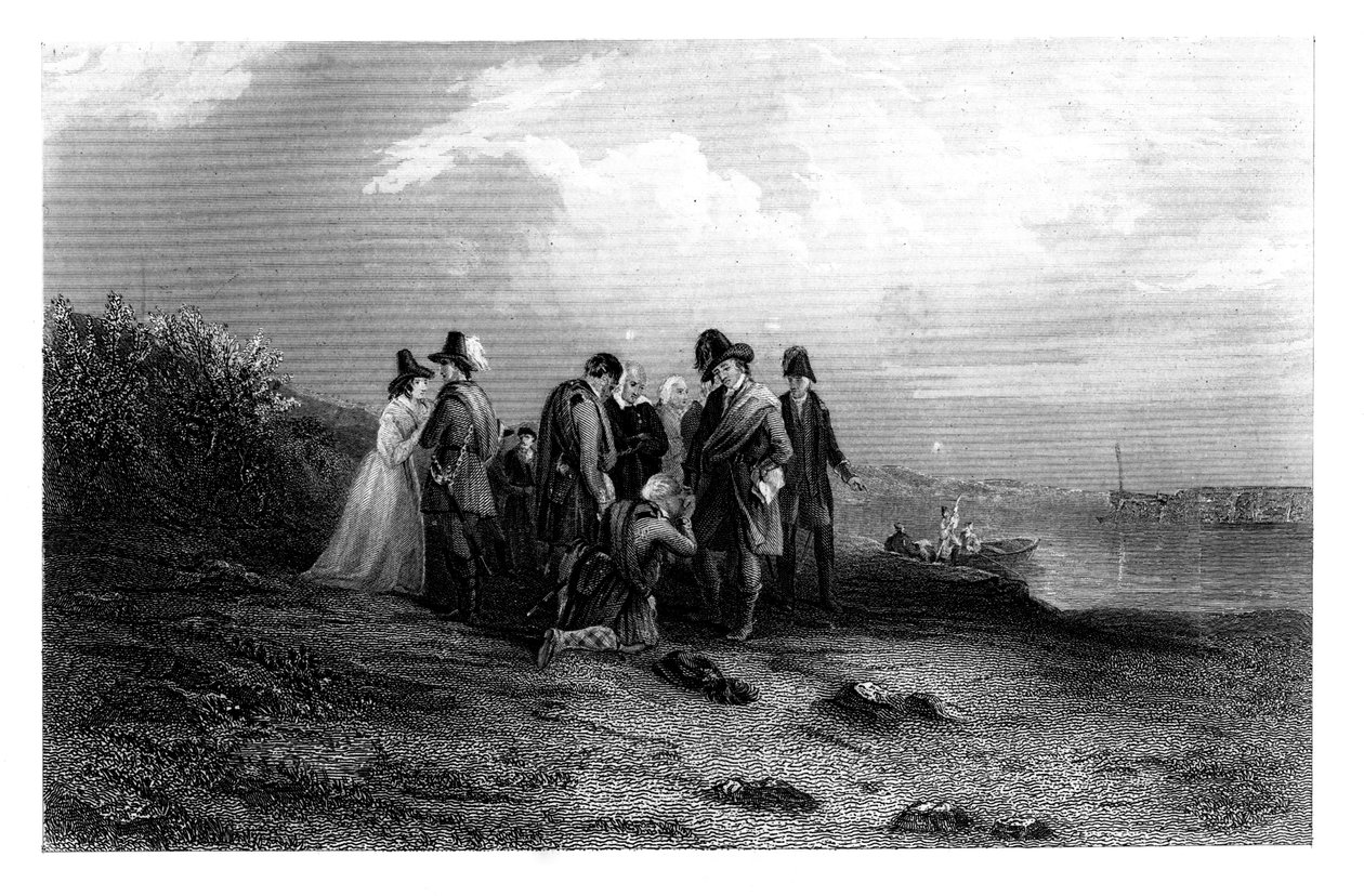 Évasion du Prince Charles, 18ème siècle, vers 1860 - Unbekannt
