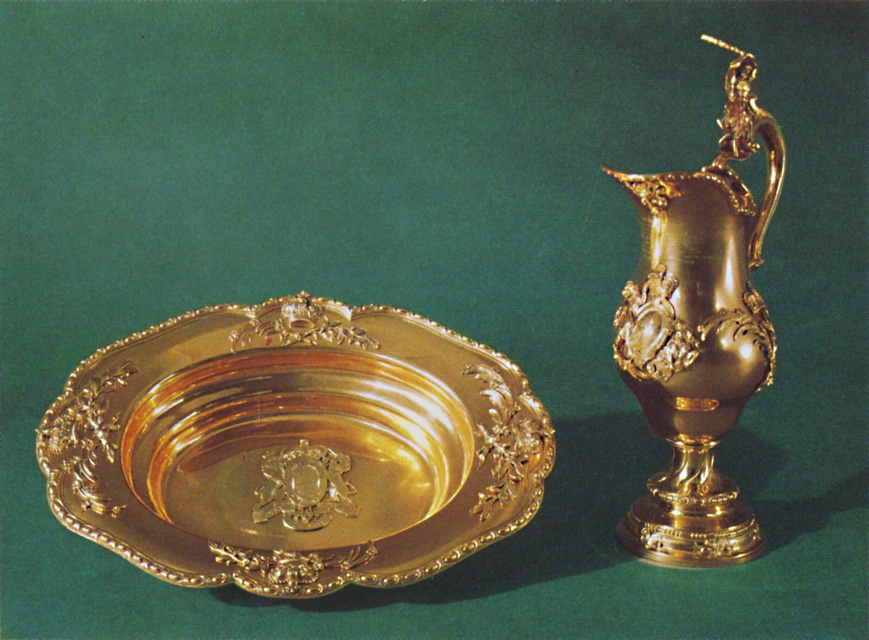Aiguière et bassin, vers 1735 - Unbekannt