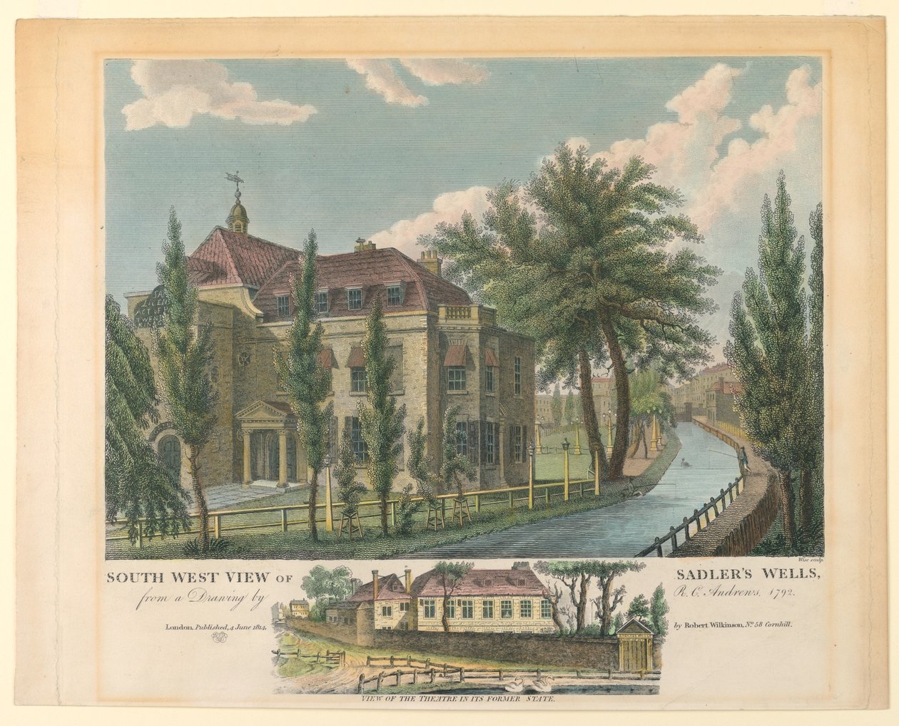 Vue Extérieure du Théâtre Sadler