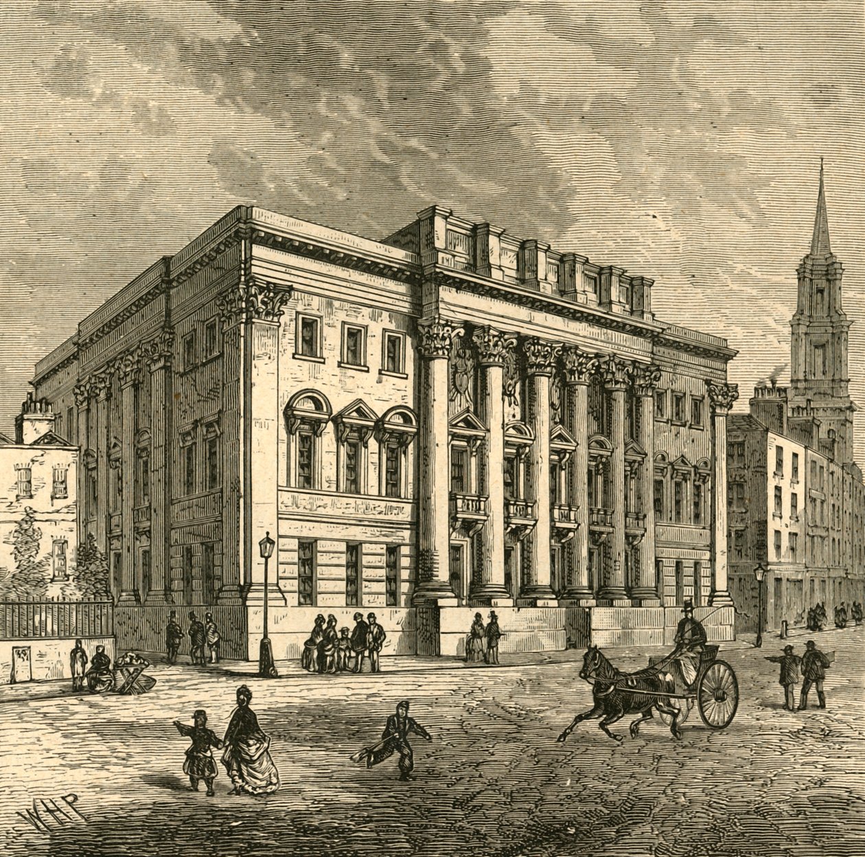 Extérieur de Goldsmiths Hall, 1897 - Unbekannt