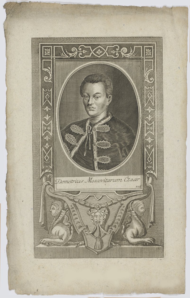 Faux Dmitry I, vers 1723-1724 | Unbekannt | Estampe d'art