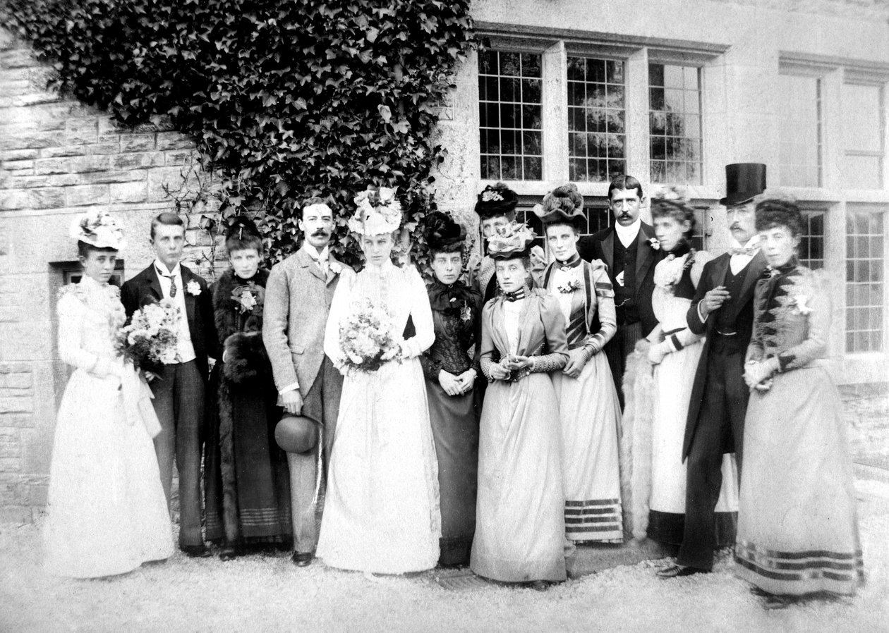 Photo de famille, vers 1882 - Unbekannt