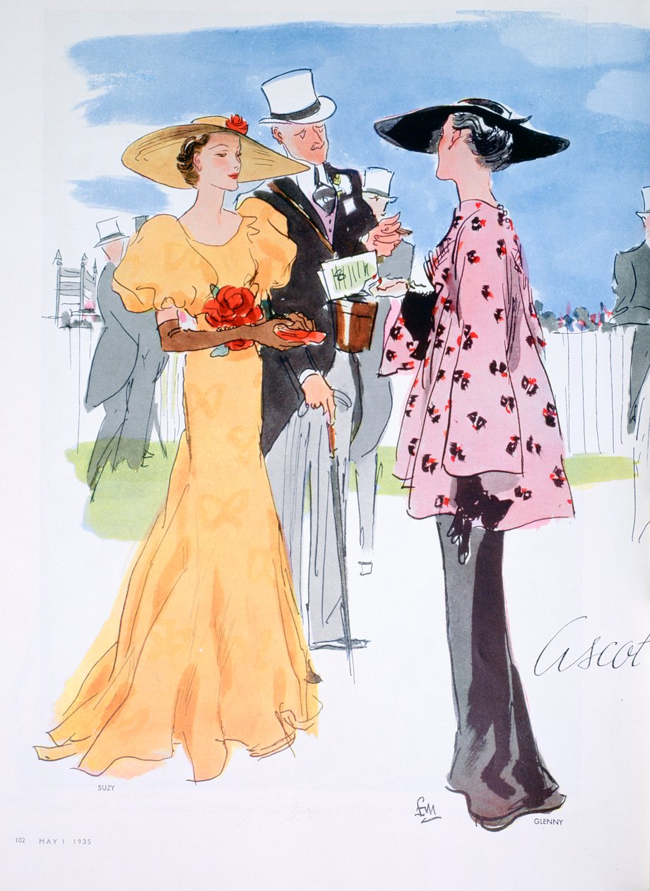 Illustration de mode, 1935 - Unbekannt