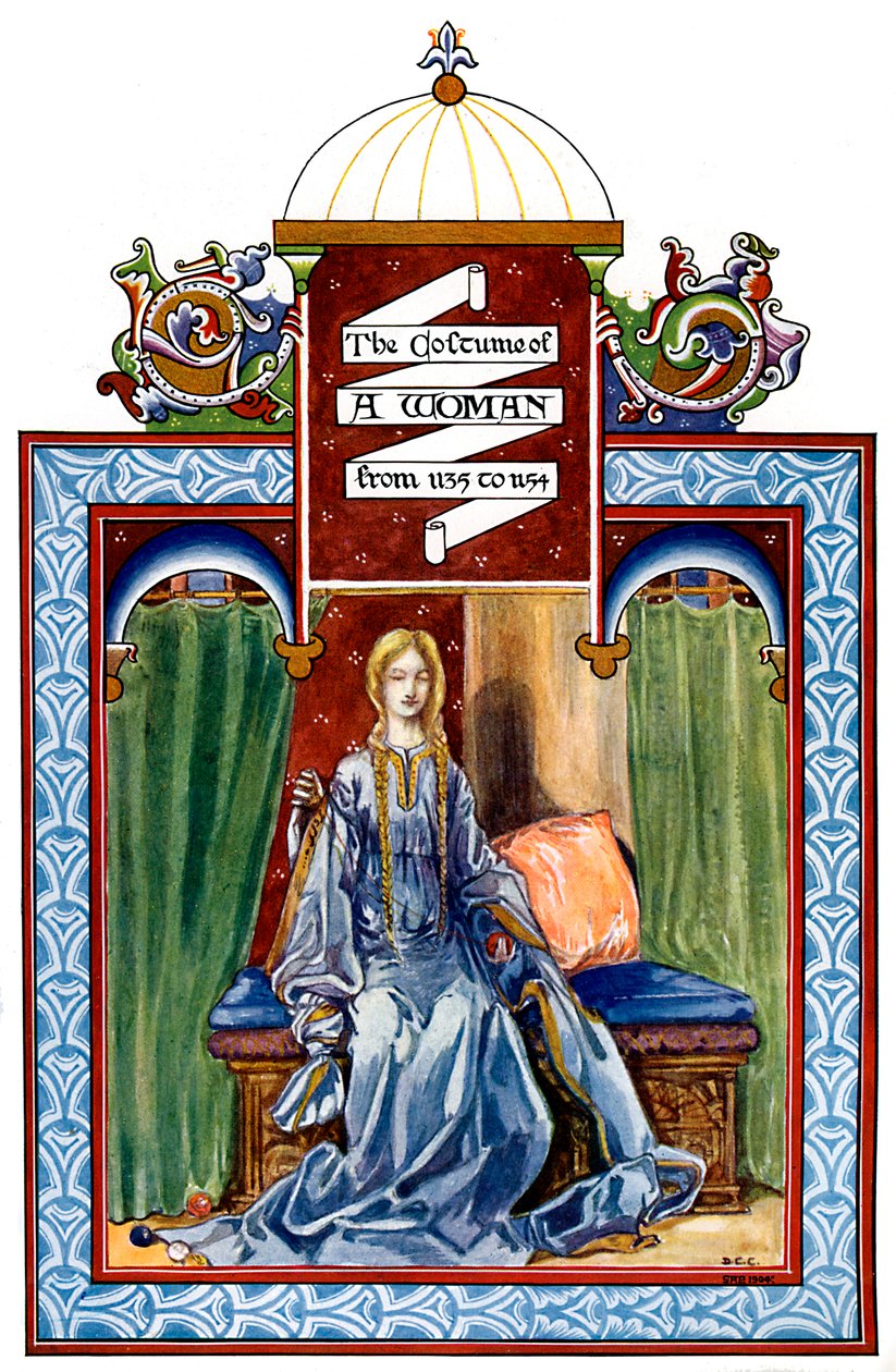 Costume féminin, 1135-1154, 1904 - Unbekannt