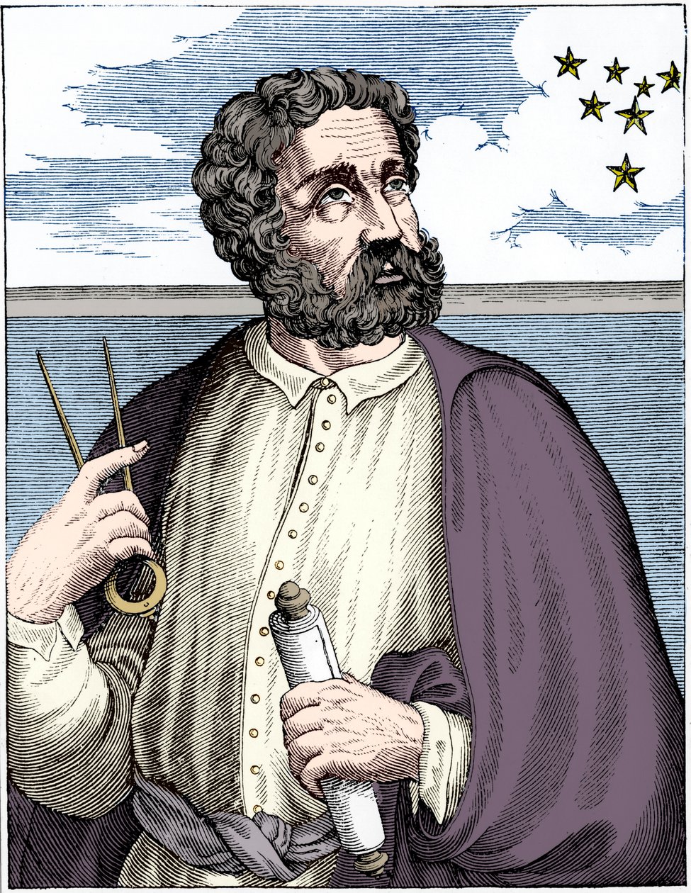 Ferdinand Magellan vers 1480-1521, navigateur portugais - Unbekannt