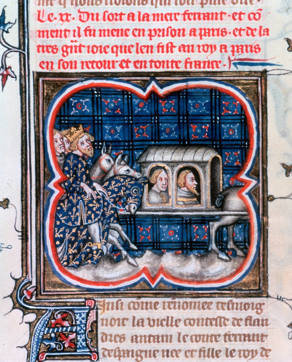 Fernando du Portugal fait prisonnier, vers 1212, 1375-1379 - Unbekannt