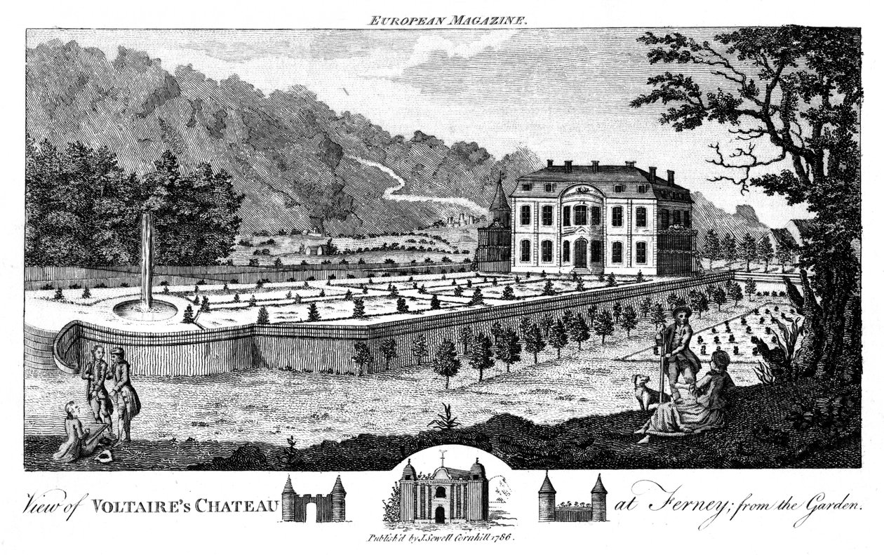 Ferney près de Genève, Suisse, 1786 - Unbekannt