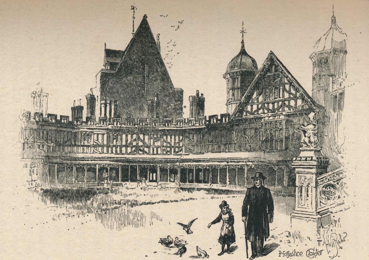 Fetter-Lock, ou Fer à cheval, Cloître, 1895 - Unbekannt