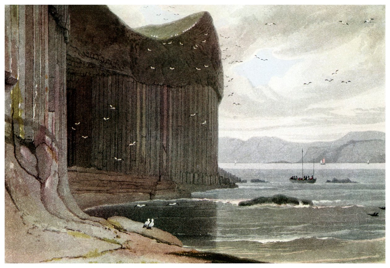 La grotte de Fingal, Staffa, Hébrides extérieures, Écosse, 1814-1956 - Unbekannt