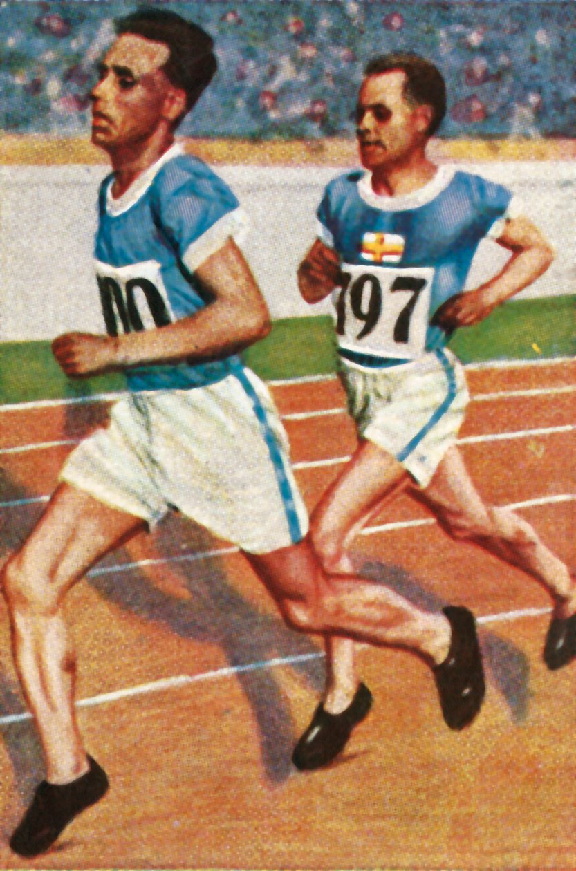 Coureurs finlandais Ville Ritola et Paavo Nurmi, 1928 - Unbekannt