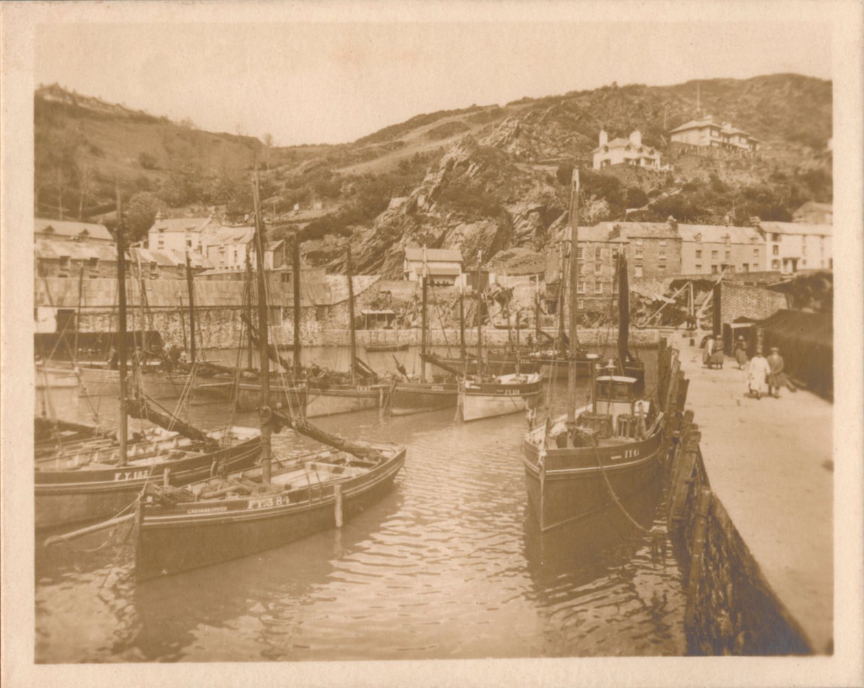 Bateaux de pêche - Polperro, 1927 - Unbekannt