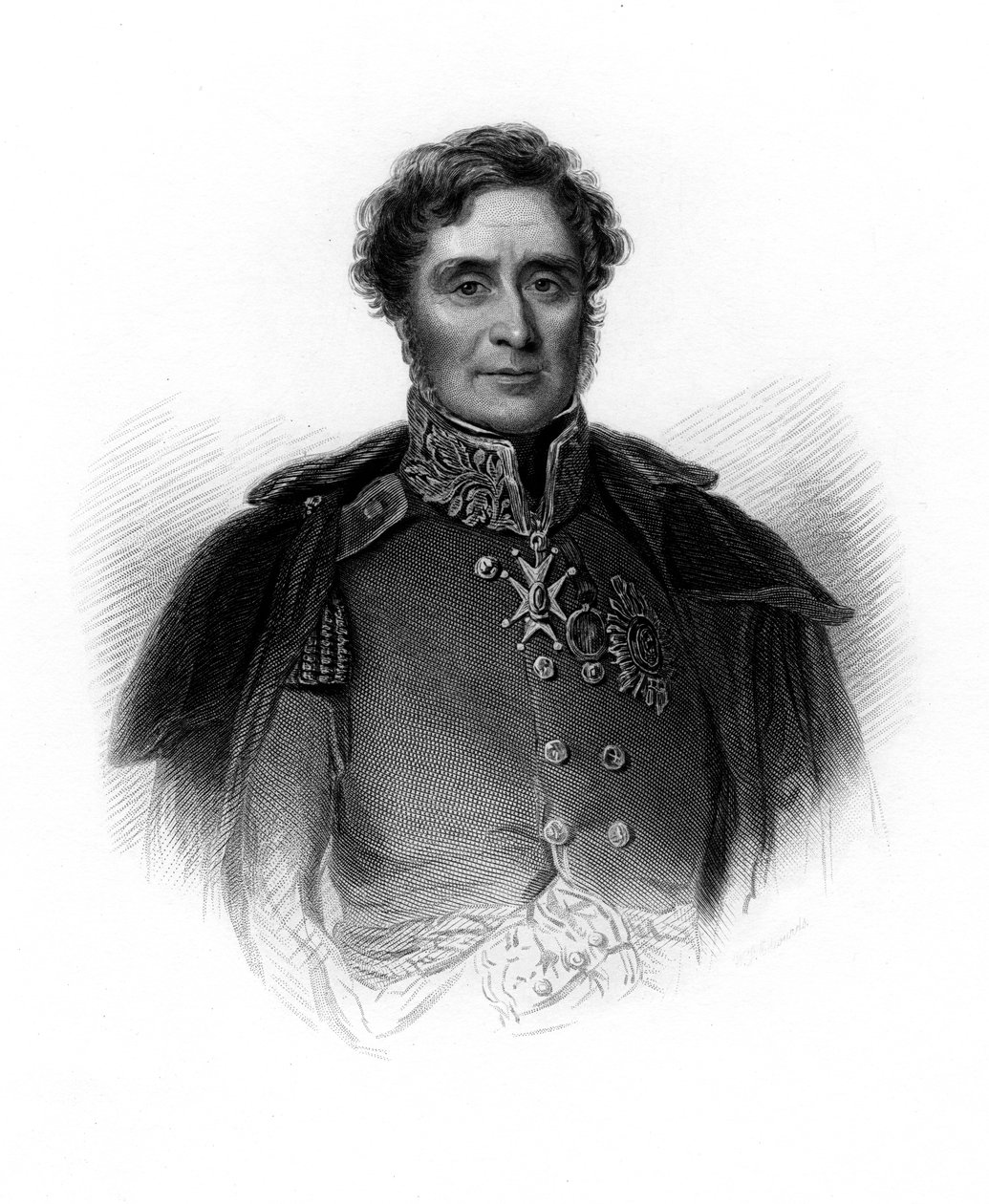 Fitzroy James Henry Somerset, 1er Baron Raglan, soldat anglais, vers 1860 - Unbekannt