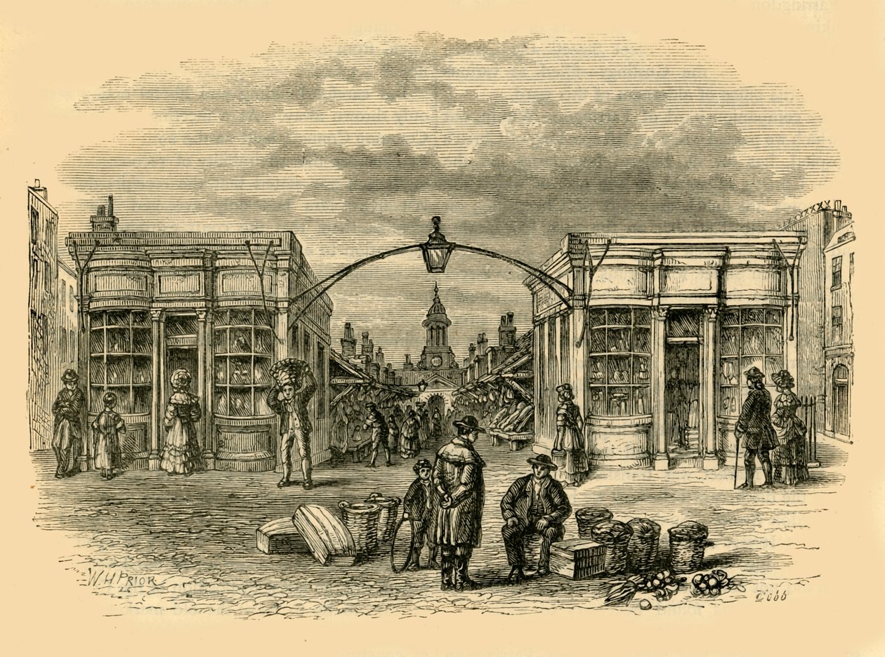 Marché de Fleet, vers 1872 - Unbekannt