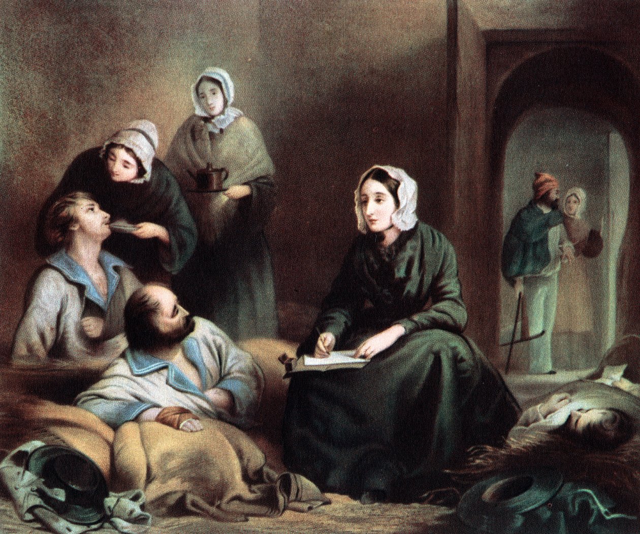 Florence Nightingale, infirmière britannique et réformatrice hospitalière, à l